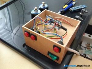 Control unit - switches and integration board